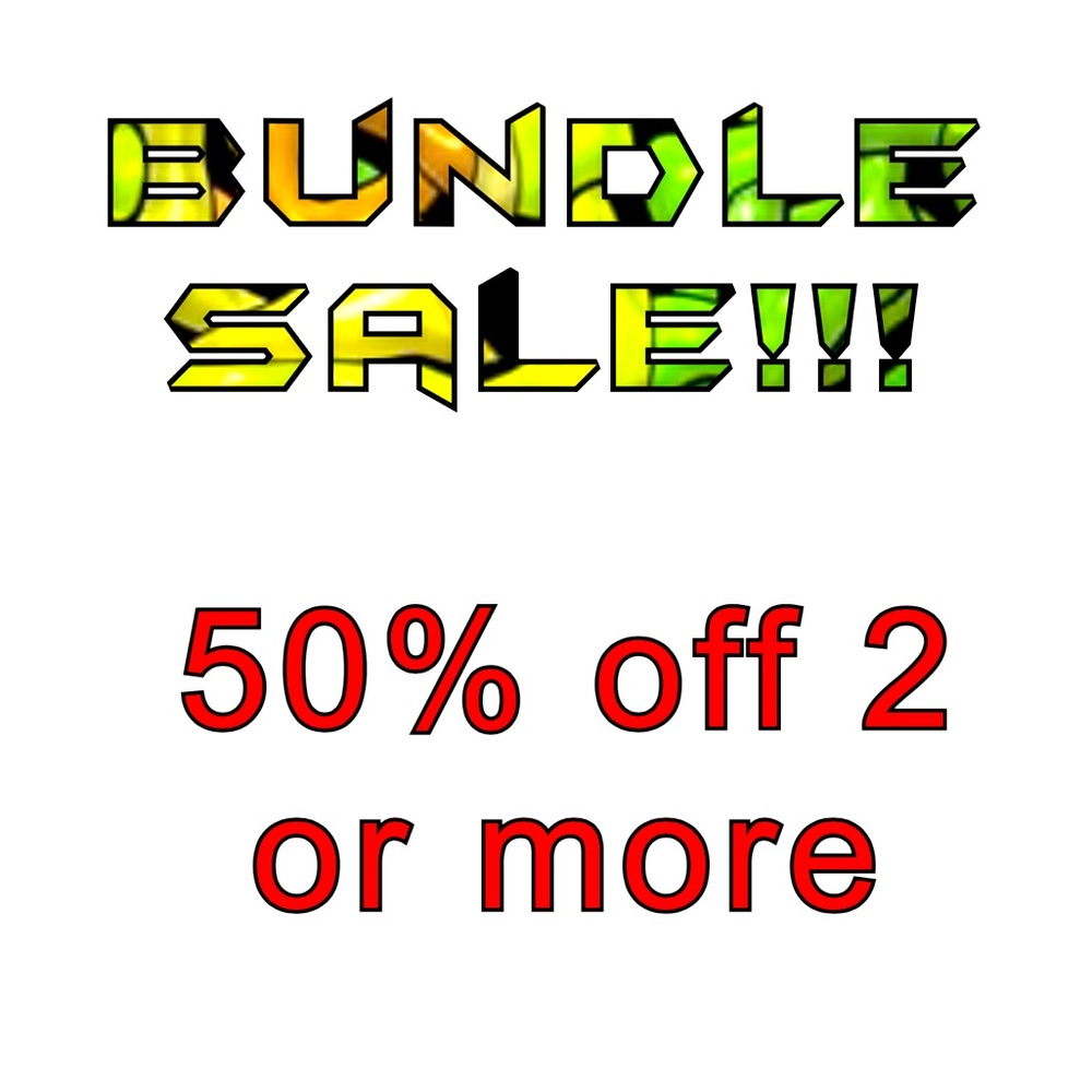 Bundle sale ! 50% 2 or more bundle